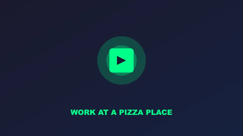 Work at a Pizza Place Codes